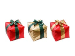 34cm x 36cm Foil Balloon GIFT BOXES #FSFB313 - Each (Pkgd.) 3 pack