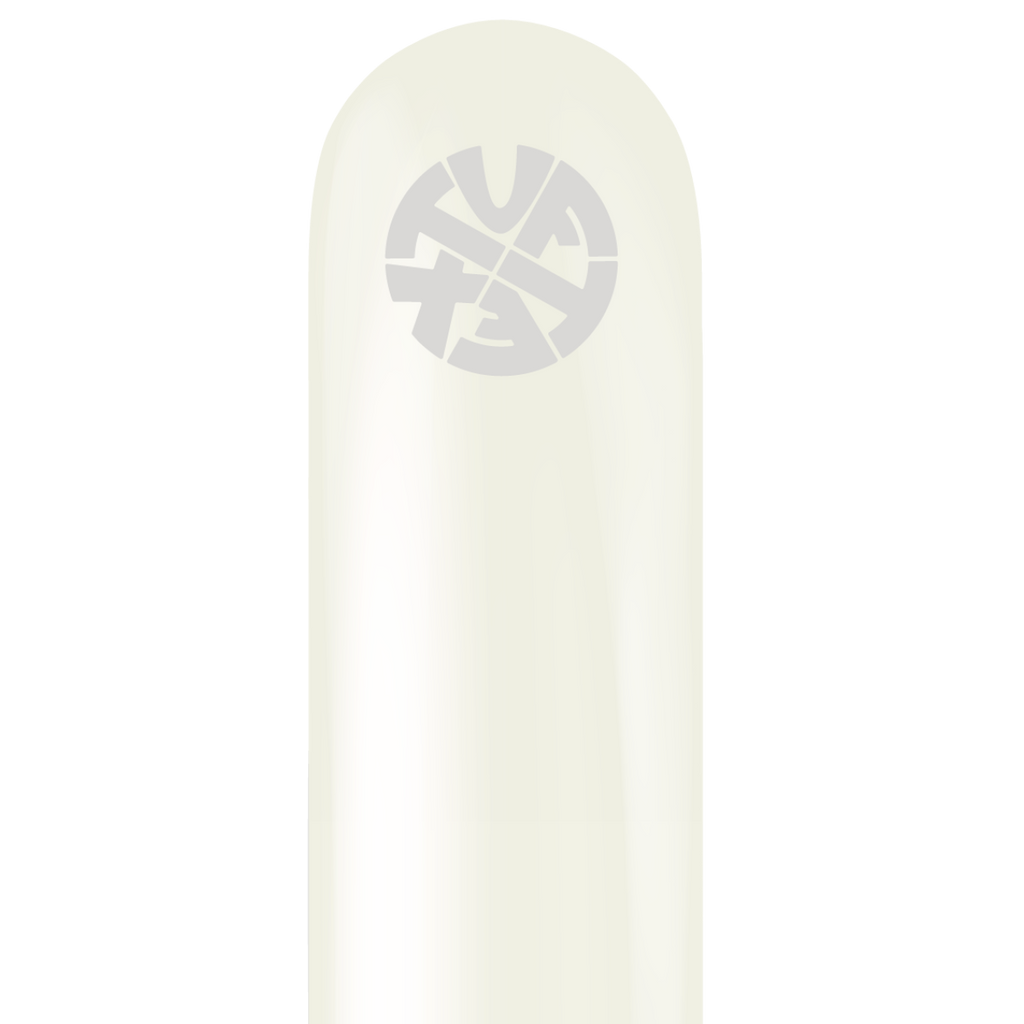 260TT Standard WHITE Plain Modelling Latex TUFTEX #26008 - Pack of 50