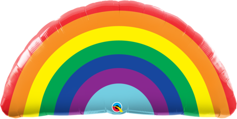 Shape Foil Bright Rainbow 32