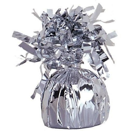 Balloon Weight Foil Silver #204752 - Pack of 6