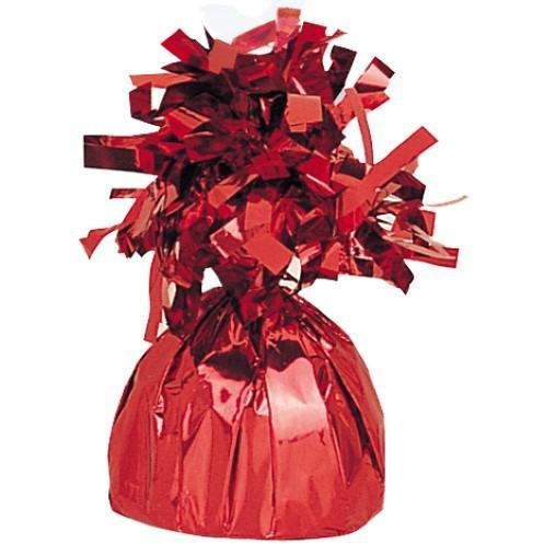 Balloon Weight Foil Red #204755 - Pack of 6