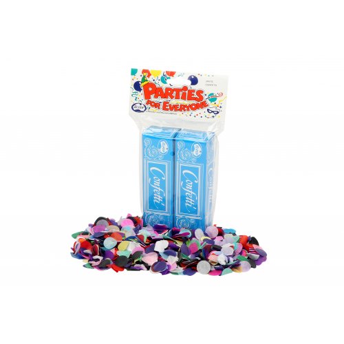 Twin Pack Confetti Box 15g tissue assorted colours #AP107315 - Pack of 2