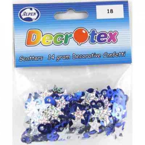 Scatters 14g pack BLUE 18's #108378