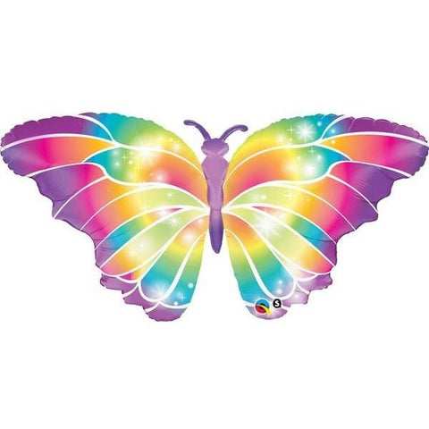 110cm Shape Foil Luminous Butterfly #11656 - Each (Pkgd.)