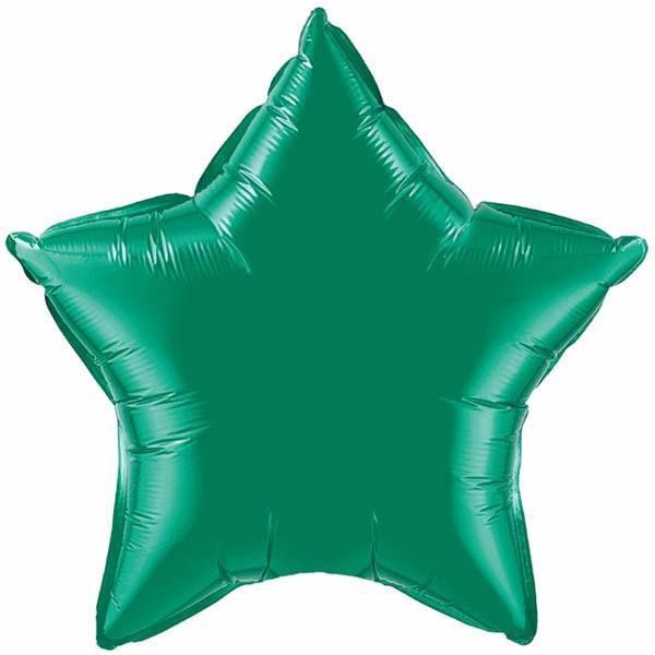 50cm Star Emerald Green Plain Foil #12625 - Each (Unpkgd.)