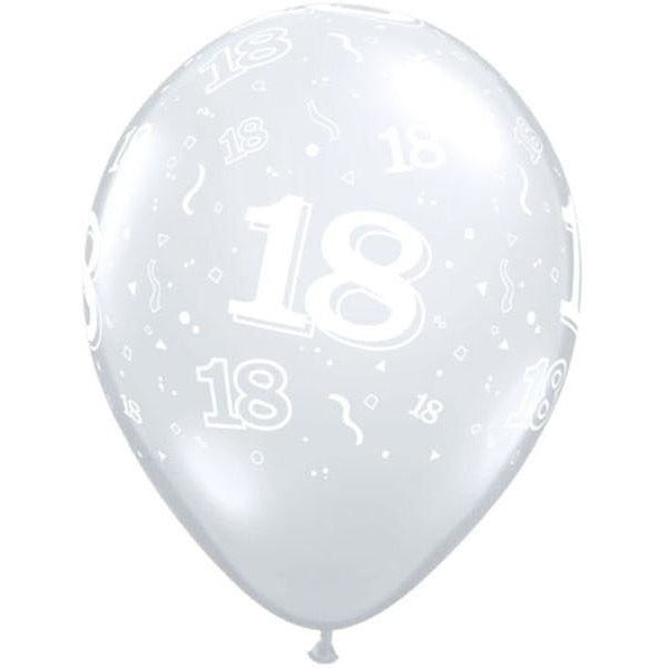 28cm Round Diamond Clear 18-A-Round #13507 - Pack of 50