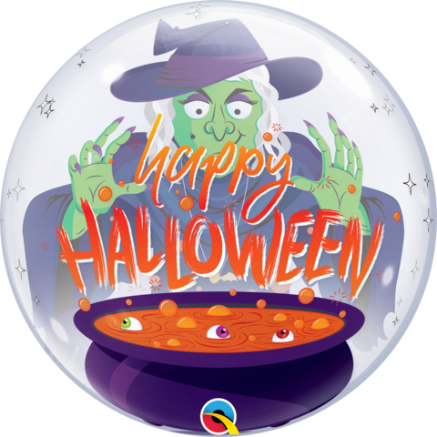 56cm Single Bubble Halloween Witch's Brew #14827 - Each