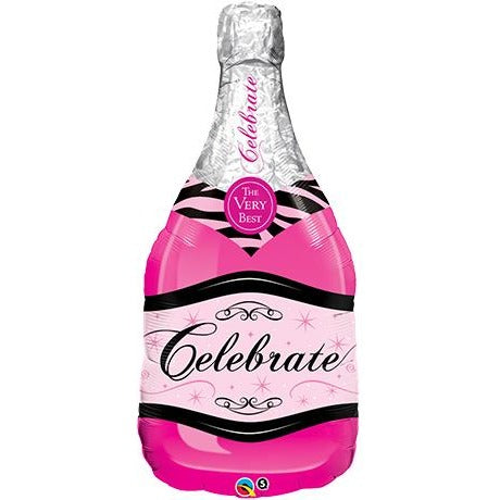 98cm Bottle Celebrate Pink Bubbly Wine SW #15844 - Each (Pkgd.)