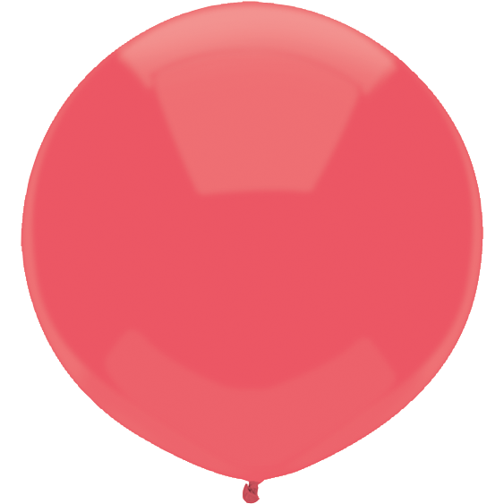 43cm Round Watermelon Red Outdoor Balloon#16596 - Pack of 50