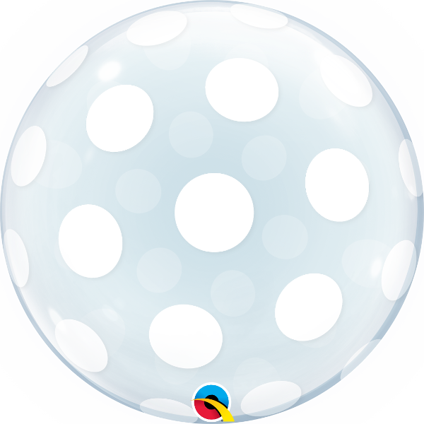 50cm Deco Bubble Big Polka Dots All Around #16872 - Each