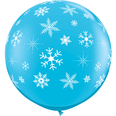 90cm Round Robin's Egg Snowflakes-A-Round #18793 - Pack of 2 SPECIAL ORDER ITEM