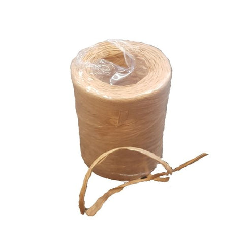 200m GOLD Biodegradable Paper Raffia RIBBON #192023