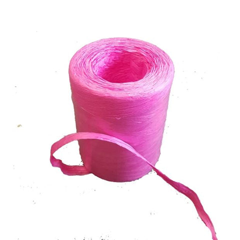 200m HOT PINK Biodegradable Paper Raffia RIBBON #192032
