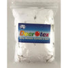 Confetti 2.3cm Metallic White 250 grams #204631 - Resealable Bag