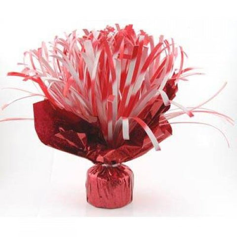 Flower Balloon Weight Foil Red #204770- Pack of 6