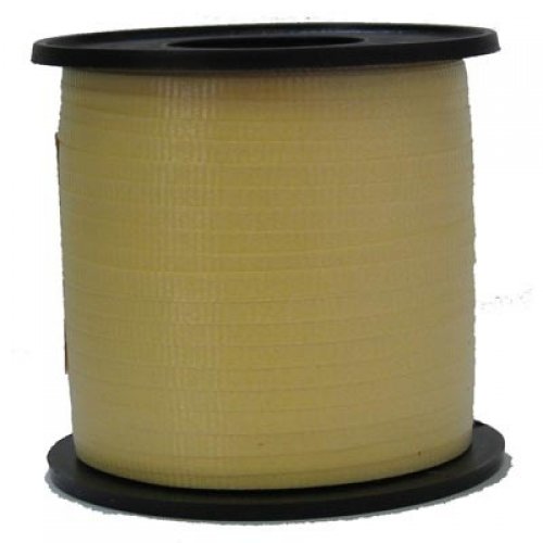 Alpen Curling Ribbon 460m/500yd x 5mm IVORY - each #205128