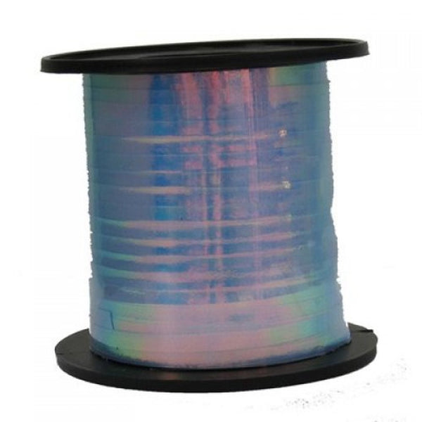 Ribbon Curling Iridescent Blue 225 metres long x 5mm wide #205251 - Each