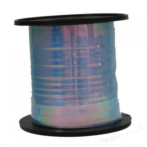 Ribbon Curling Iridescent Blue 225 metres long x 5mm wide #205251 - Each