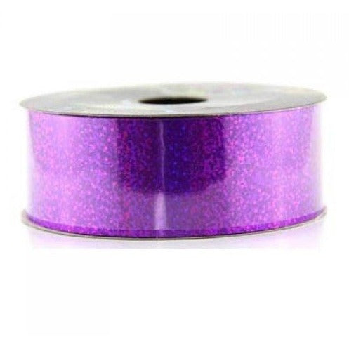 Ribbon Tear Holographic Purple 45m long x 32mm wide #205607 - Each