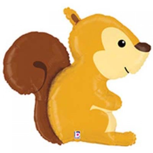 91cm Shape Foil Woodland Squirrel #B35177P - Each (pkgd.)