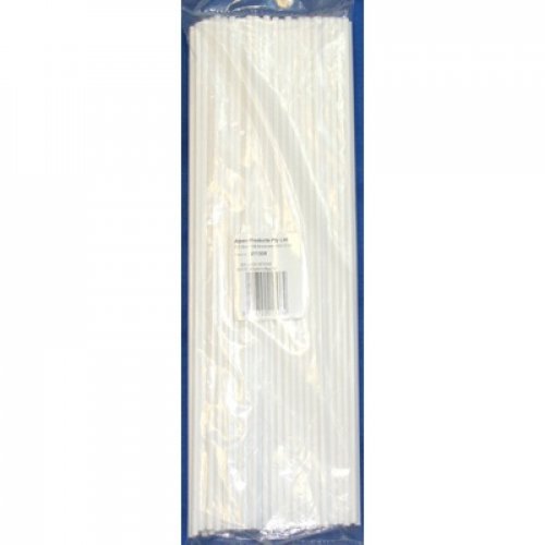 Alpen 30cm Micro Balloon Stick White #211306 - Pack Of 100