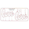 Script Giant Love Rose Gold 84