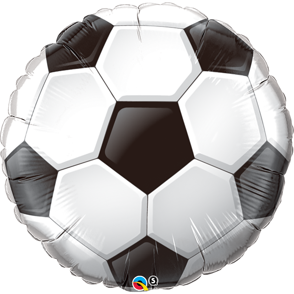 90cm Round Foil Soccer Ball #21529 - Each (SW Pkgd.) SPECIAL ORDER ITEM