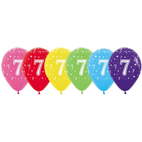 30cm Smtx Latex AGE 7 Fashion ASSTD Bag 50 #222089