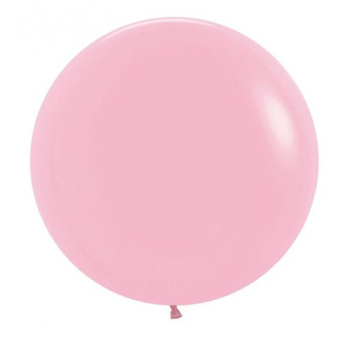 60cm Latex Round Plain Fashion Pink Sempertex #222652 - Pack of 3