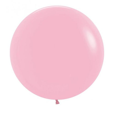 60cm Latex Round Plain Fashion Pink Sempertex #222652 - Pack of 3