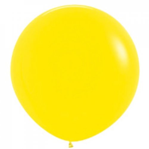 90cm Latex Fashion YELLOW pack of 3 #222702