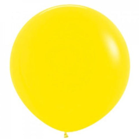 90cm Latex Fashion YELLOW pack of 3 #222702