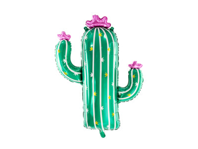 82cm Foil Shape Glossy Green CACTUS #FS2680