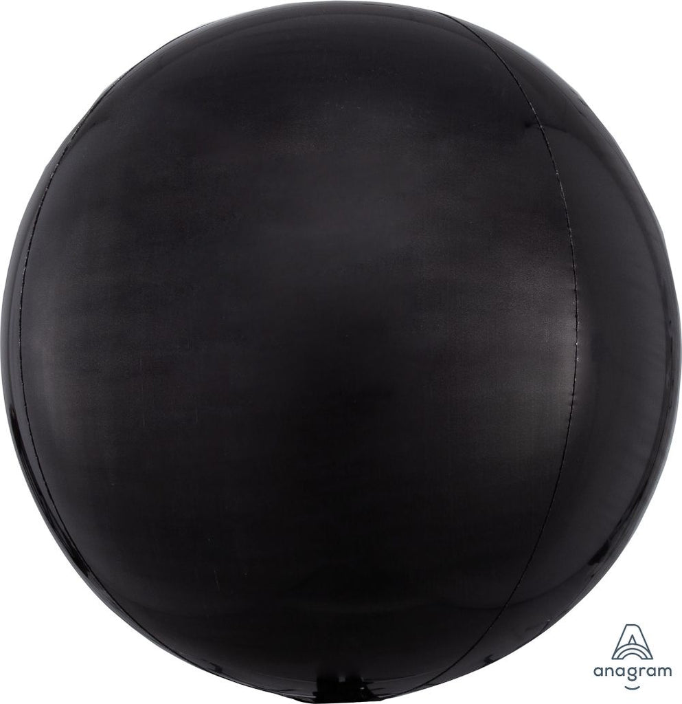 Foil ORBZ Plain BLACK  EACH #28343