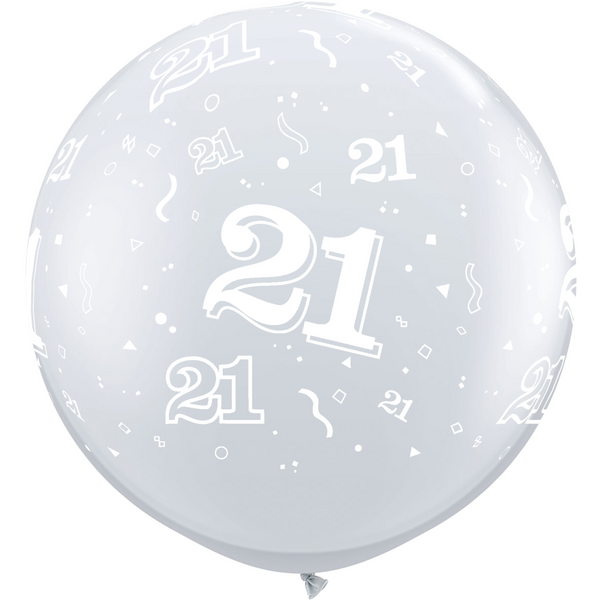 90cm Round Diamond Clear 21-A-Round #29231 - Pack of 2