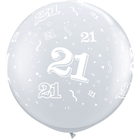 90cm Round Diamond Clear 21-A-Round #29231 - Pack of 2