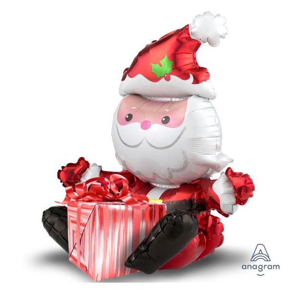 48cm x 53cm Sitting SANTA Air Fill #33987
