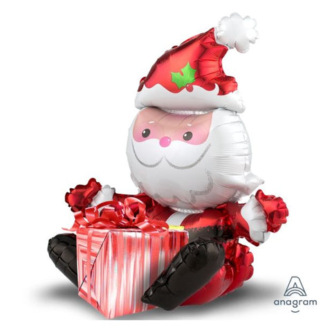 48cm x 53cm Sitting SANTA Air Fill #33987