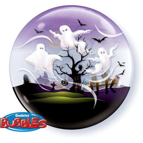 56cm Single Bubble Spooky Ghosts #36565 - Each SPECIAL ORDER ITEM