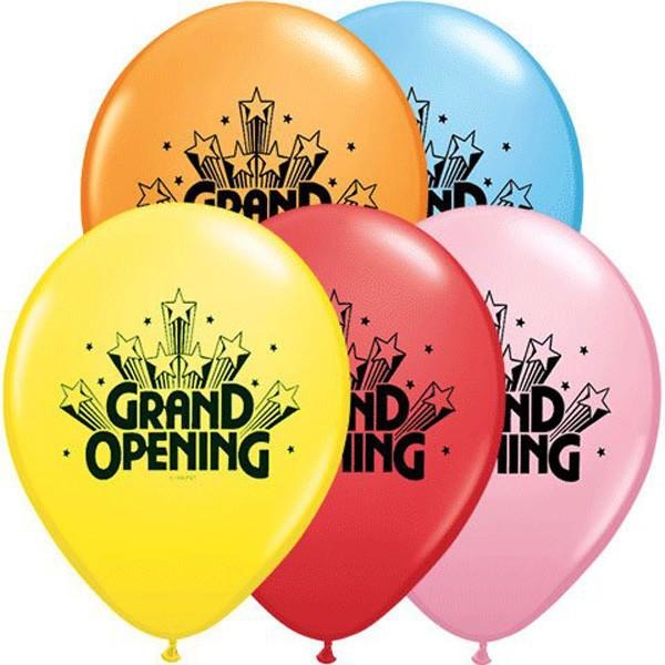 28cm Round Rainbow Assorted Grand Opening Stars #37070 - Pack of 50