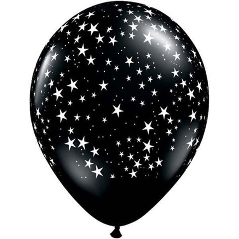 28cm Round Onyx Black Stars-A-Round #37083 - Pack of 50 SPECIAL ORDER ITEM