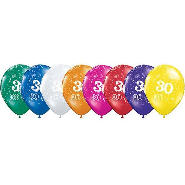 28cm Round Jewel Assorted 30-A-Round #37110 - Pack of 50