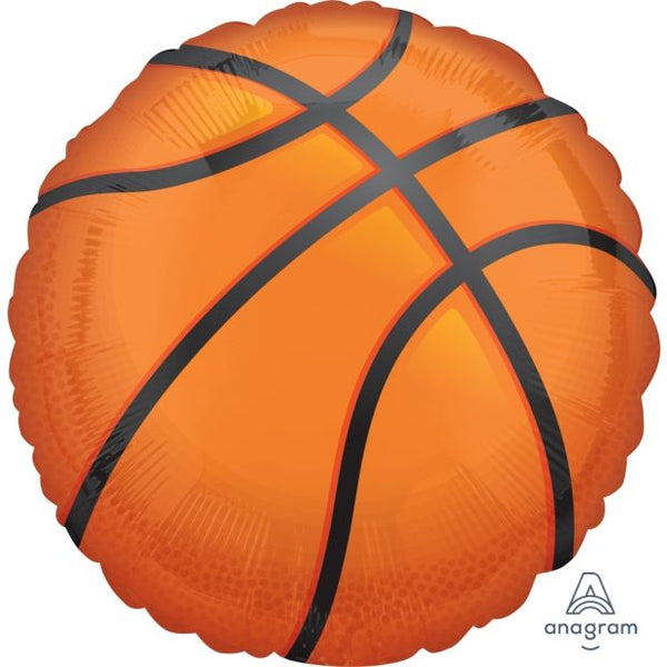 90cm Round Foil Basketball #39946 - Each (SW Pkgd.)