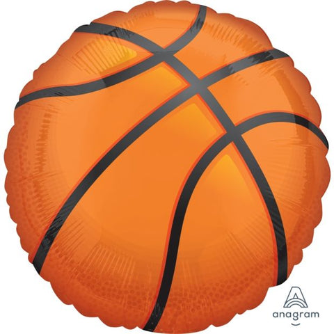 90cm Round Foil Basketball #39946 - Each (SW Pkgd.)