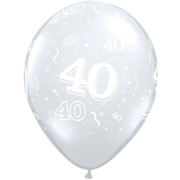 28cm Round Diamond Clear 40-A-Round #40390 - Pack of 50