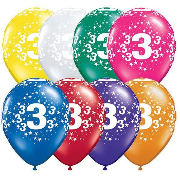 28cm Round Jewel Assorted #3 Stars-A-Round #4043525 - Pack of 25