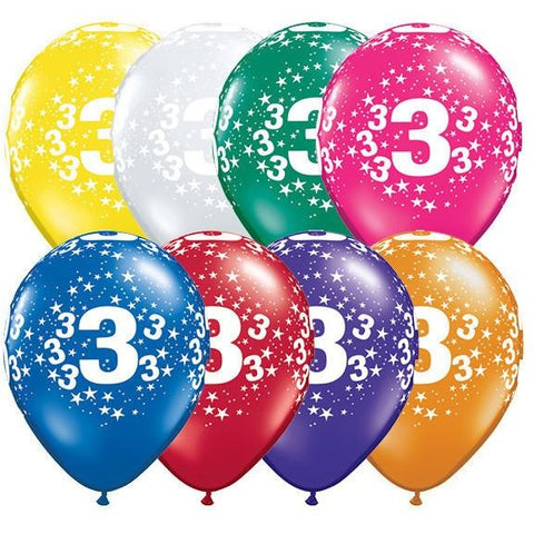 28cm Round Jewel Assorted #3 Stars-A-Round #4043525 - Pack of 25
