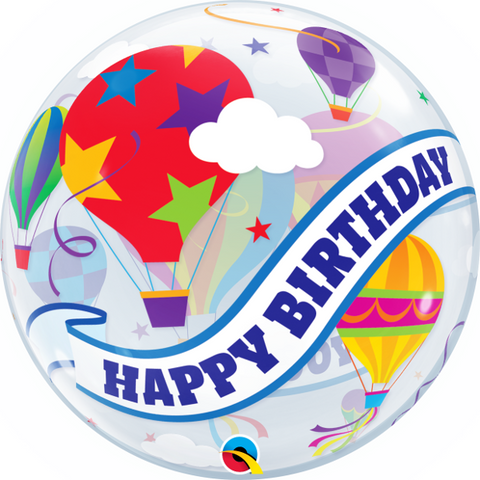56cm Single Bubble Birthday Hot Air Balloon Ride #41779