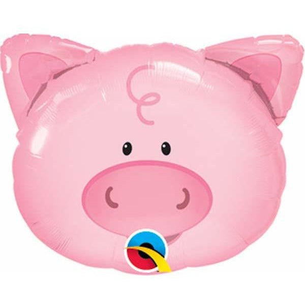 35cm Shape Foil Playful Pig #41799 - Each (Unpkgd.) SPECIAL ORDER ITEM