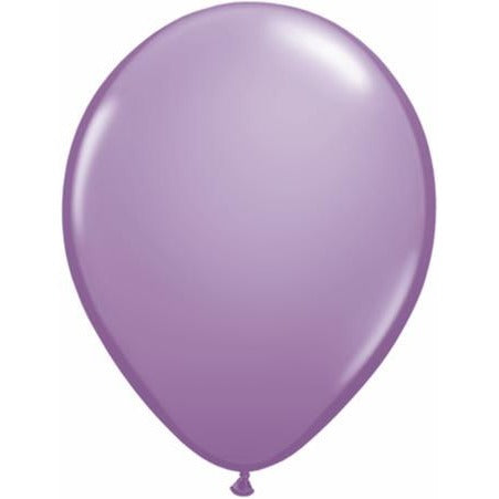 28cm Round Spring Lilac Qualatex Plain Latex #39782 - Pack of 25